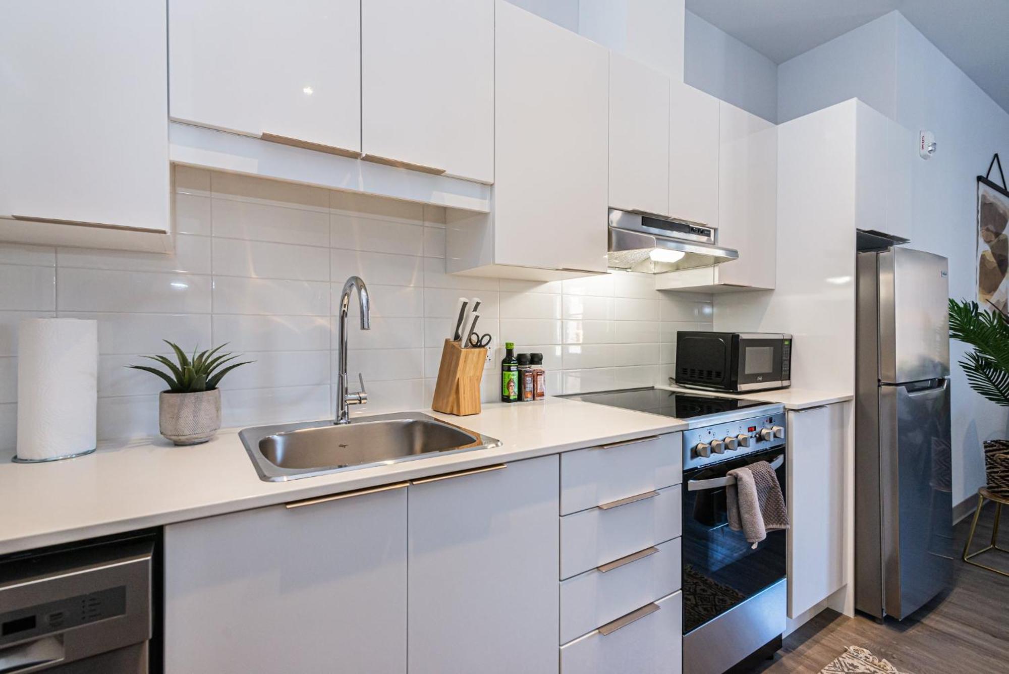 Wonderful New Studio Close To Mount Royal By Den Stays 몬트리올 객실 사진